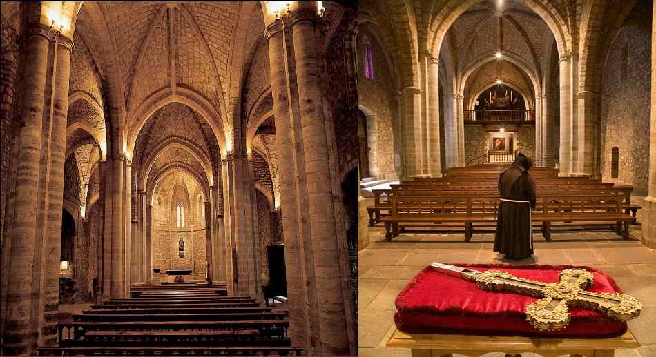 Interior Monasterio de Santo Toribio collage