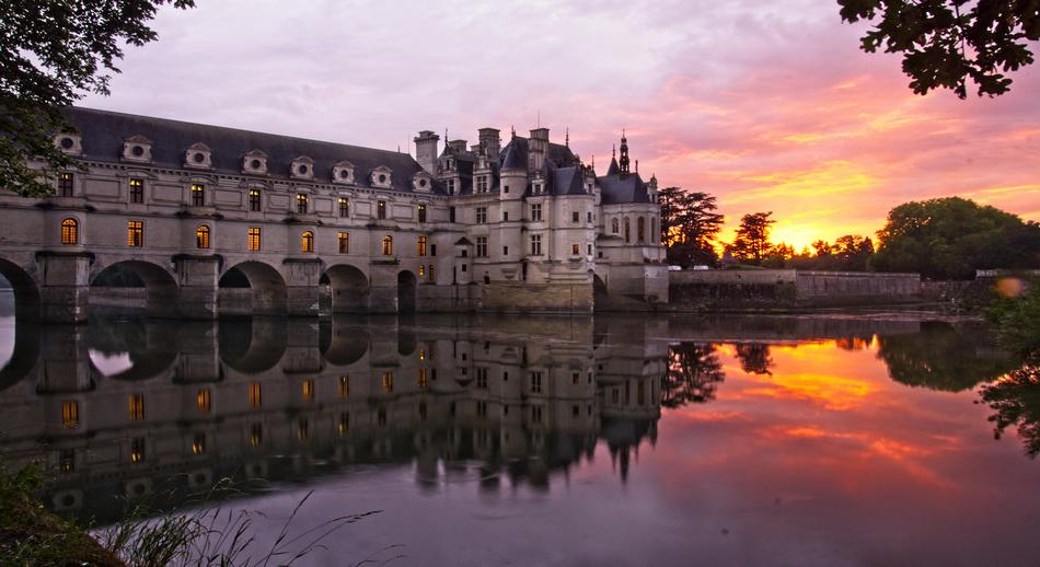 ATARDECER EN CHENONCEAU Loira