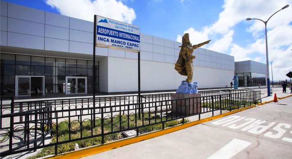 Aeropuertos del Perú preparan reactivación del turismo  - Juliaca Inca Manco Capac