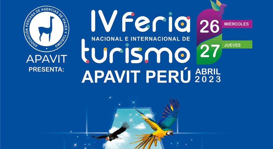 Apavit 2023, IV Feria de Turismo en Perú