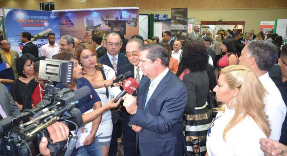 BTC Inauguración con la presencia del Ministro de Turismo de Republica Dominicana
