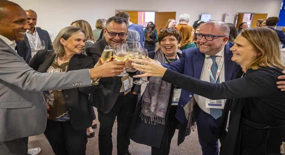 Brindis IBTM World 2023 en Barcelona 1