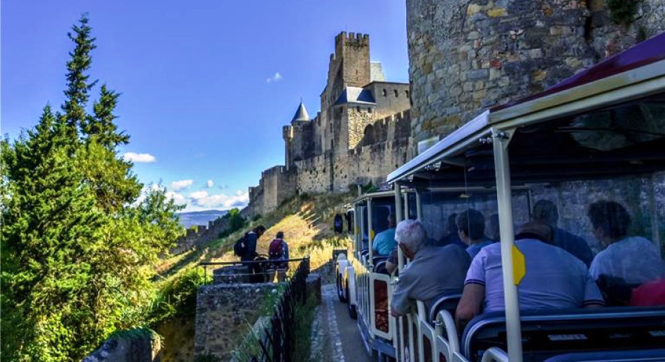Carcassonne Cite Mediévale - tren turístico