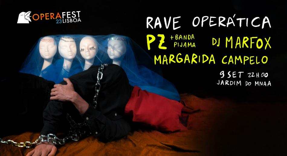 Cartel Rave Operática Lisboa