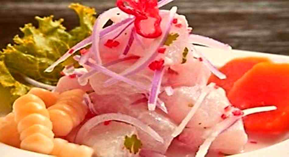 El ceviche gastronomía peruana