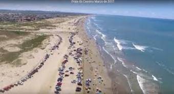 En la ciudad de Río Grande Brasil se encuentra la playa de Cassino