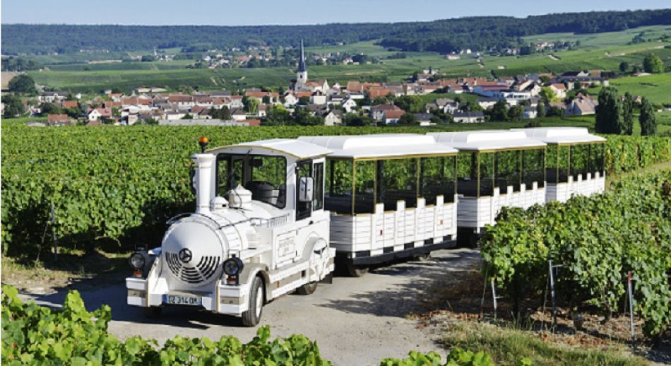 Epernay capital de champagne - petit tren