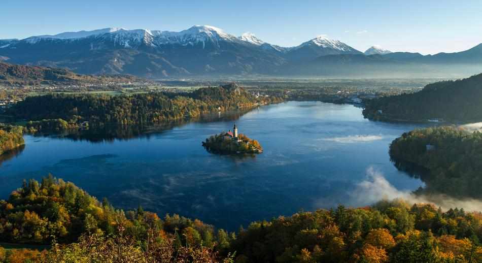 Eslovenia vista aérea