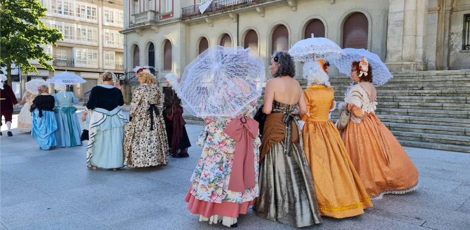 Ferrol viaja en el tiempo para el Festival Ilustrado