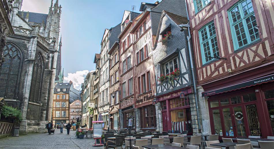 Francia Seine Rouen ruelleiCroisiEuropa