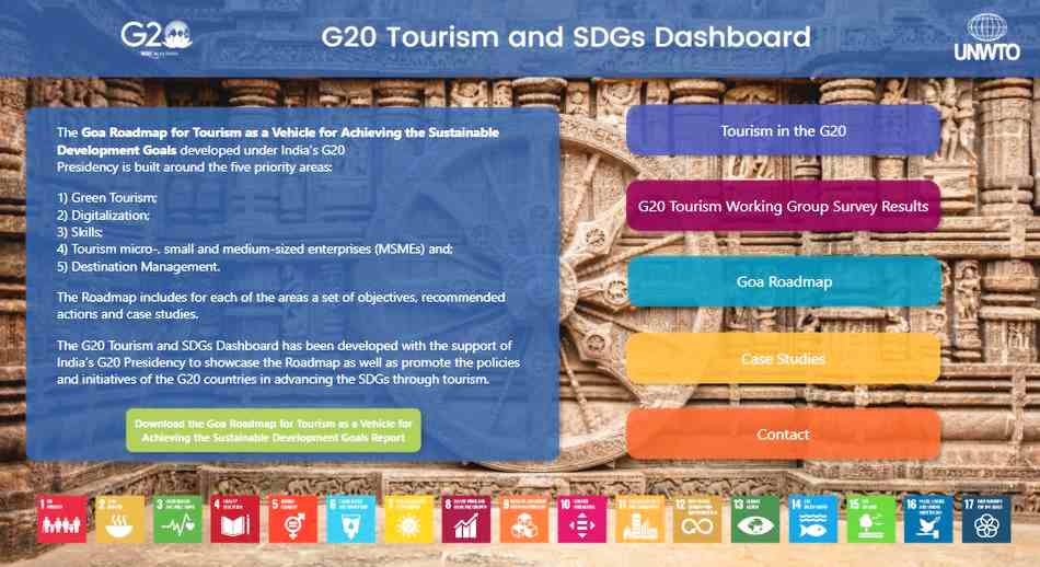 G20 Tourism and SDGs Dashboard 1