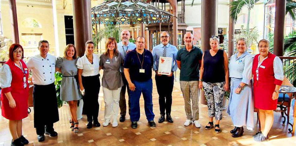 "ITS Red Star Award" galardón para el  Hotel Cordial Mogán Playa