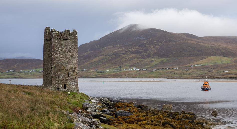 Castillo de Kildavnet Achill