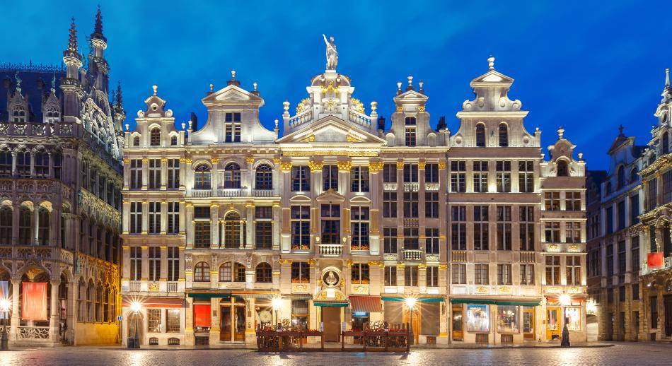 La Grand Place Bruselas. Bélgica