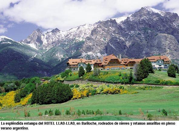 La esplandida estampa Bariloche mayo 2021