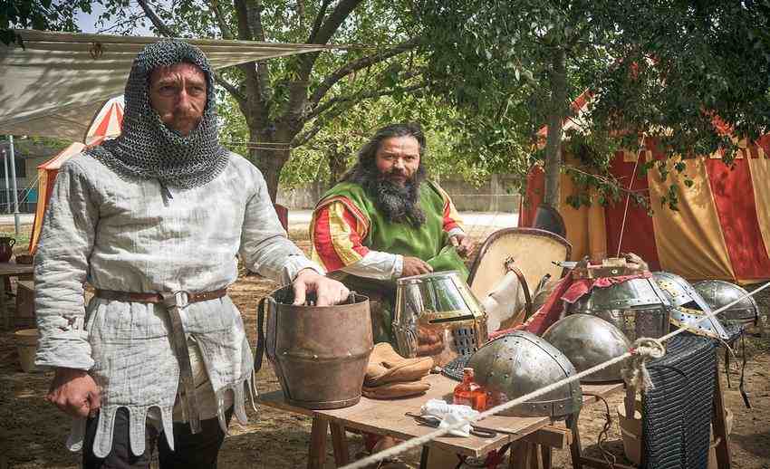 MUSEO VIVIENTE HOMENAJE TEMPLARIO A JAIME I Y GUILLEM DE MONTRODON