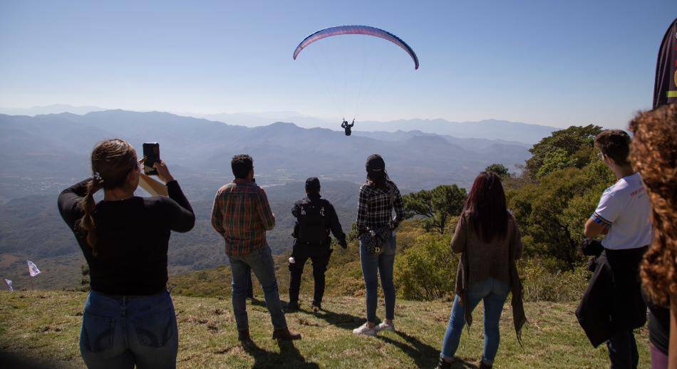 Nayarit México vuelo en parapente