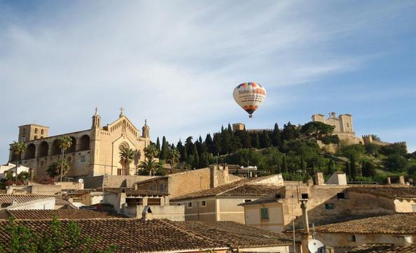 Palma de Mallorca Baleares viajar en globo