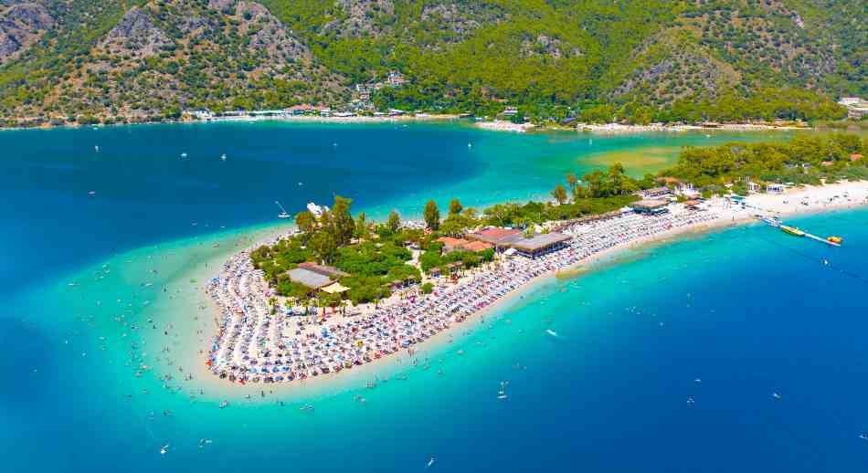 Playa Ölüdeniz Costa Turquesa Turquía