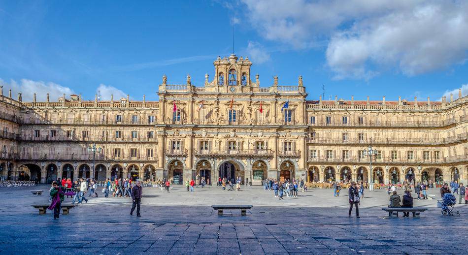 Plaza Mayor . Salamanca España