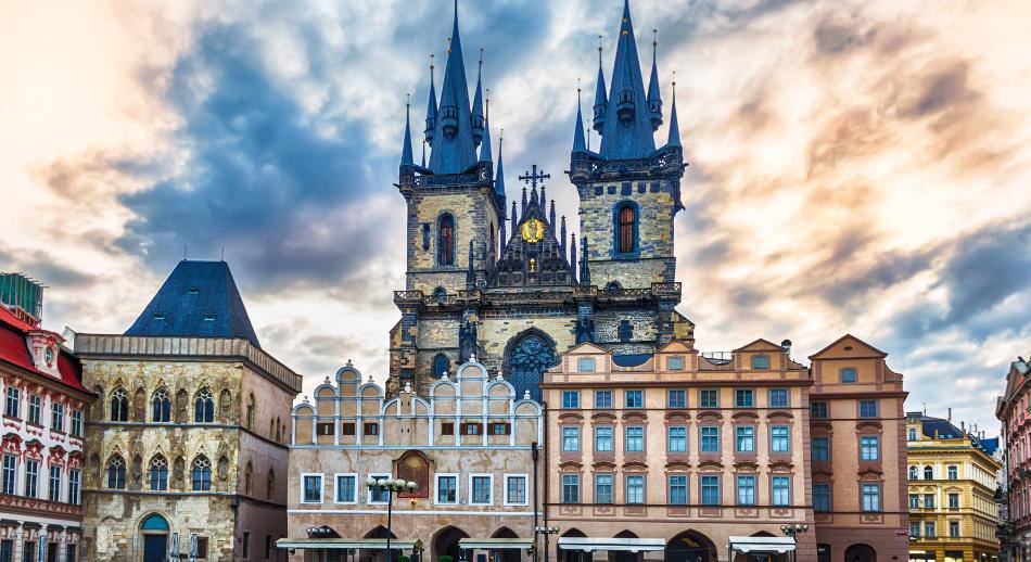 Plaza de la Ciudad Vieja. Praga República Checa