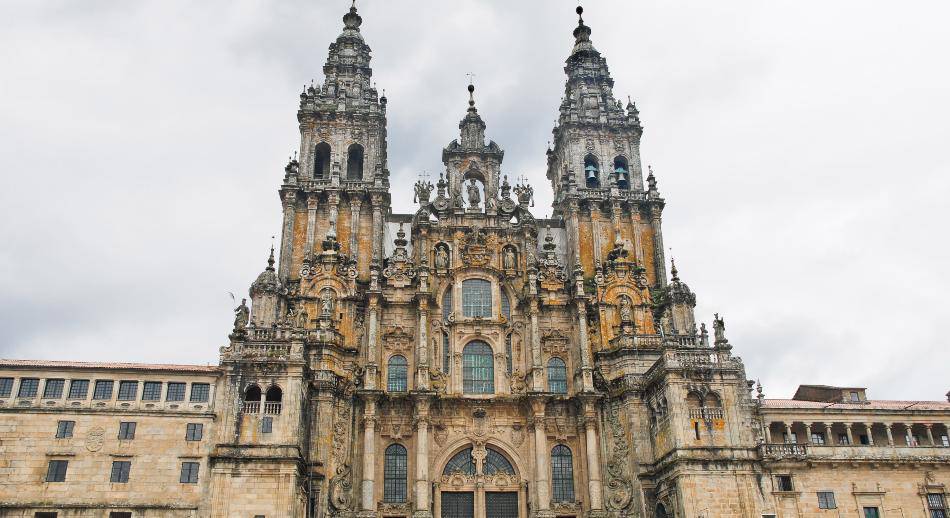 Plaza del Obradoiro. Santiago de Compostela España