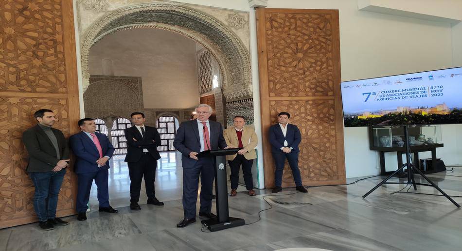 Presentación de 7º Cumbre Mundial de Asociaciones de Agencias de Viajes en Granada