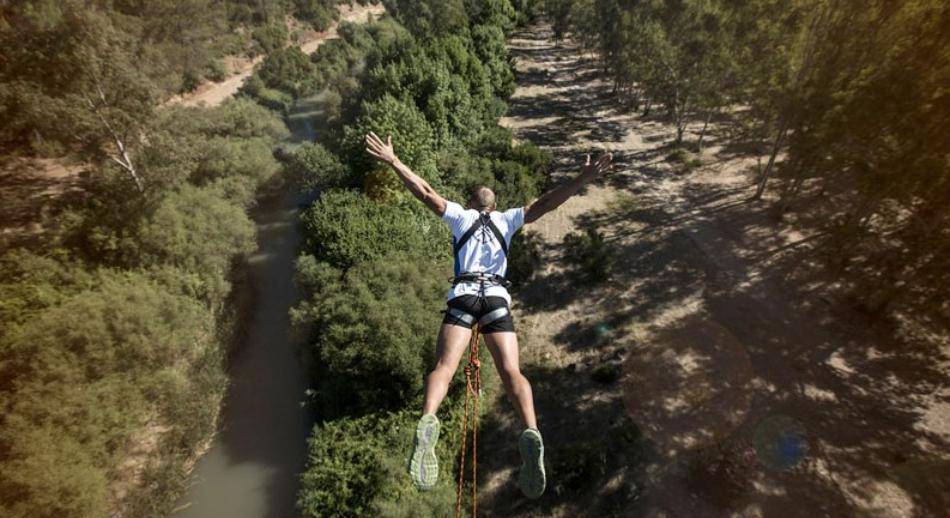 Puente de la Nava, Algodonales, Cádiz (Andalucía). Puenting