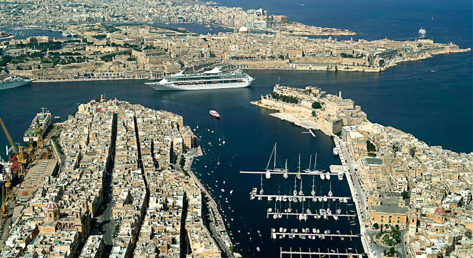 Tour histórico, puerto de Malta
