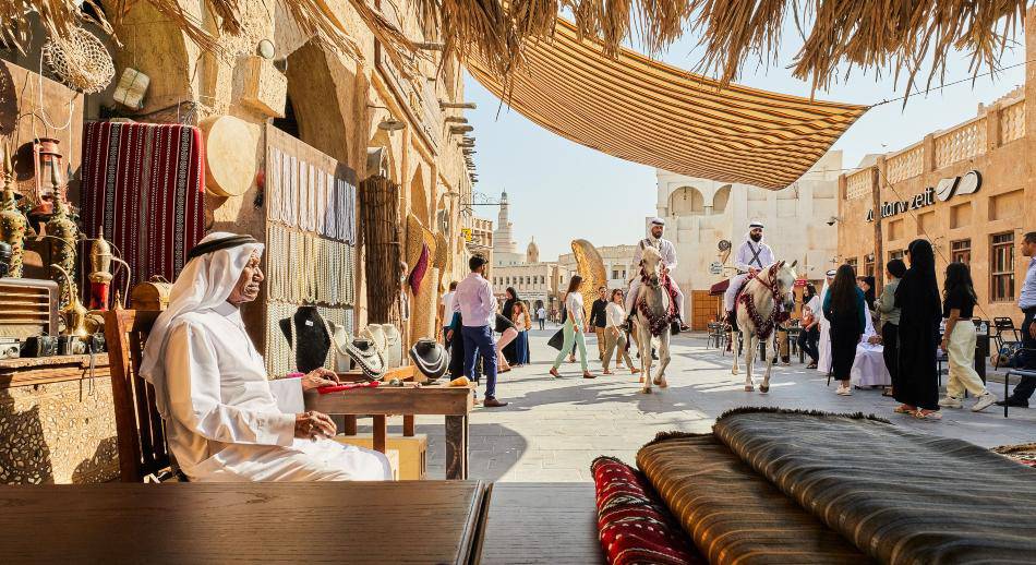 Turismo en Qatar Souq Waqif Pearl Diver