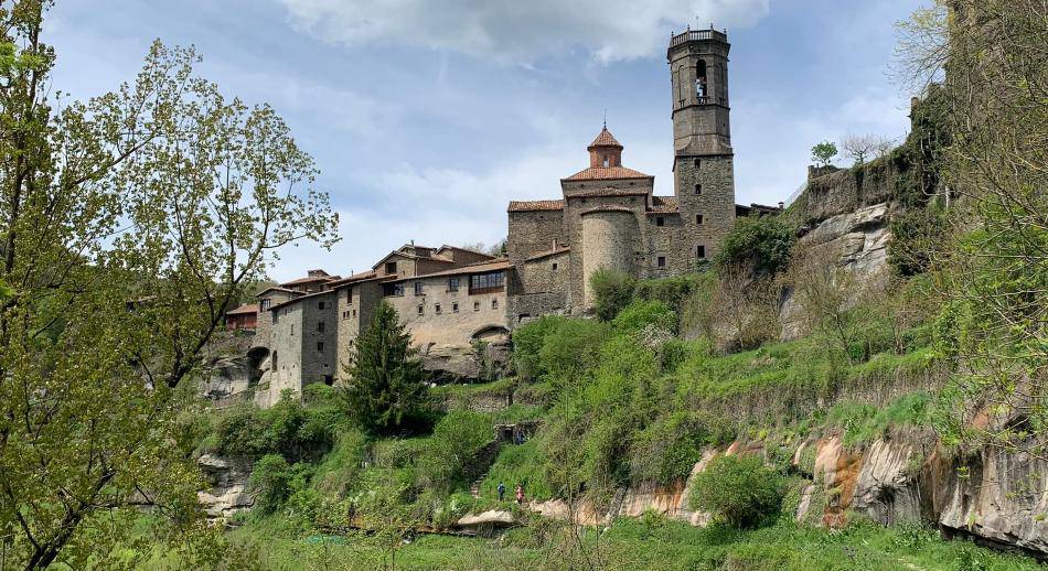 Rupit comarca de Osona. Barcelona. Pueblo premiado por OMT