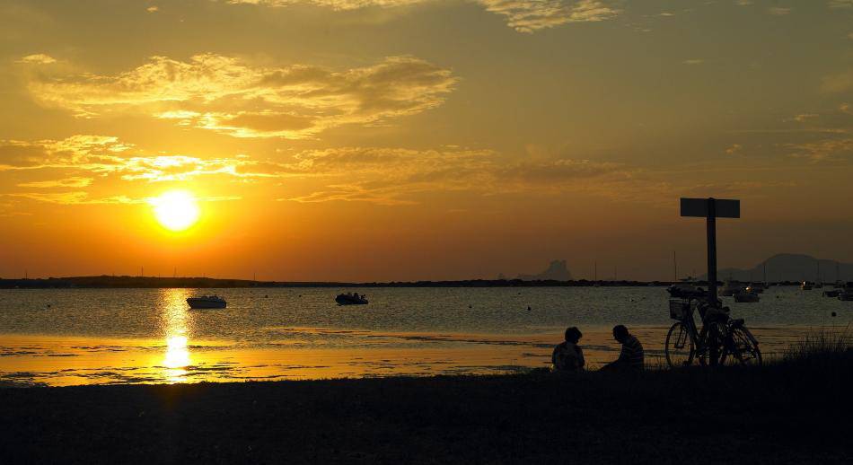 SEstany des Peix Formentera vista noctuna