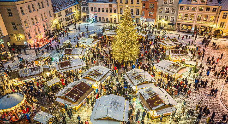 Tallin Christmas Market Estonia