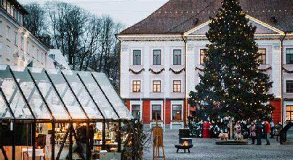 Tartu en navidad Estonia