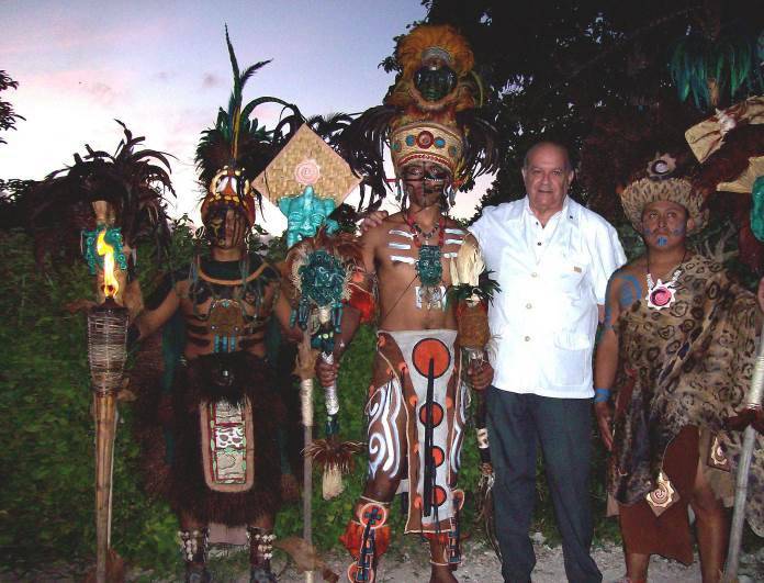 Tejera espectaculo Xcaret