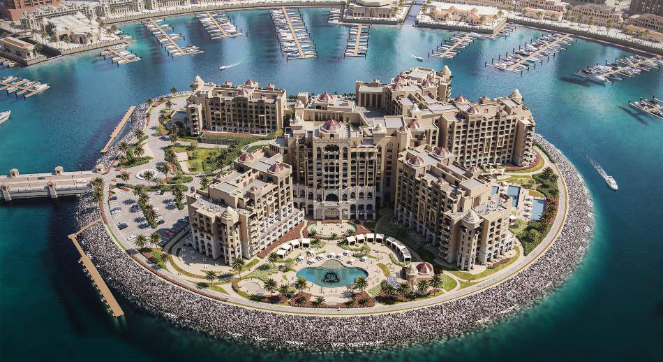 The St. Regis Marsa Arabia Island. Qatar