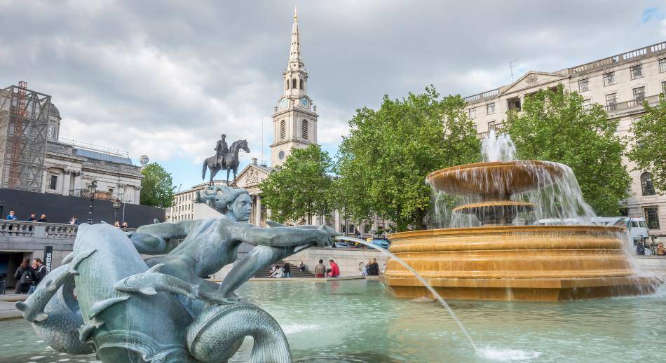 Trafalgar Square Londres Reino Unido