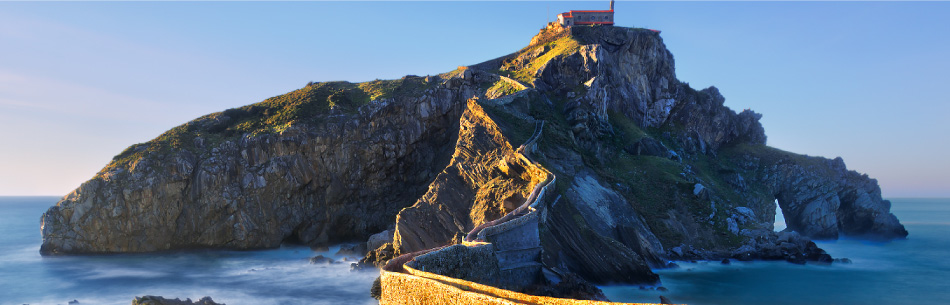 Visitamos Gaztelugatxe la fortaleza de piedra en Biskaia