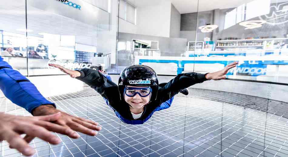 Vuelo en Túnel del Viento para Niños Barcelona Cataluña 1