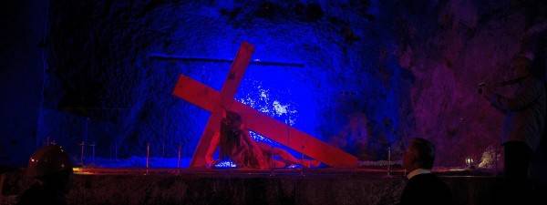 La Catedral de sal de Zipaquirá en Colombia