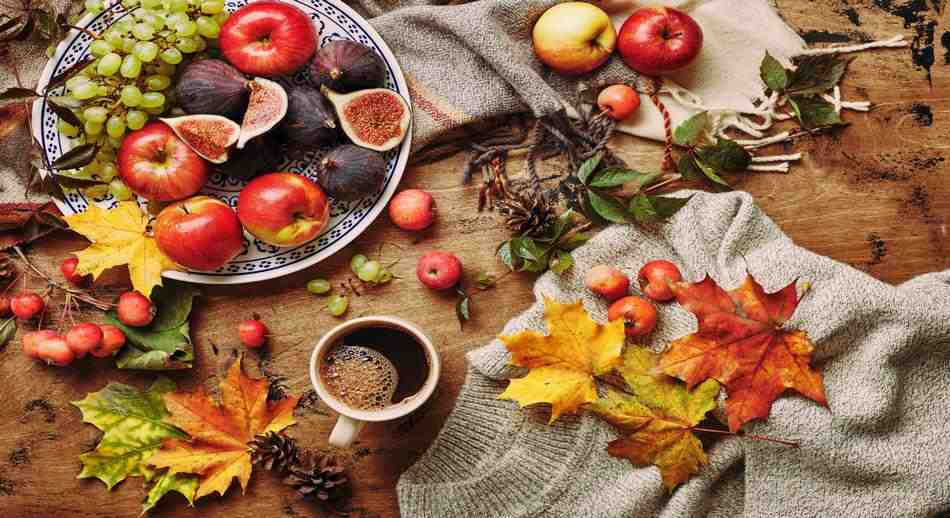 Alimentos de otoño y sus propiedades saludables
