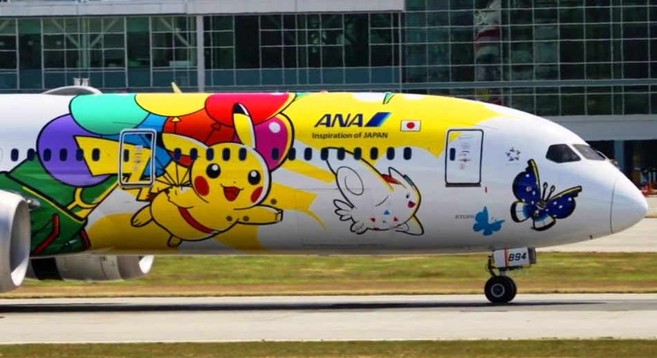 All Nippon Airways y Pikachu