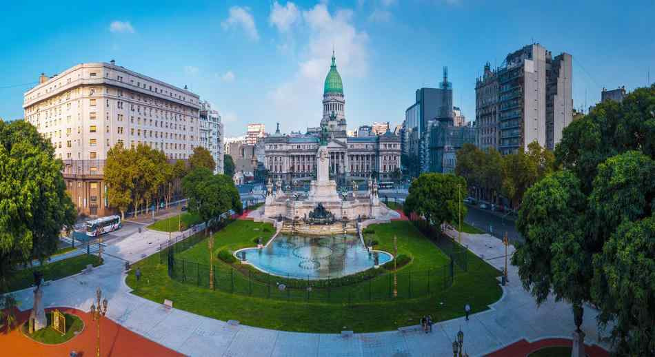 Panorámica de Buenos Aires. 