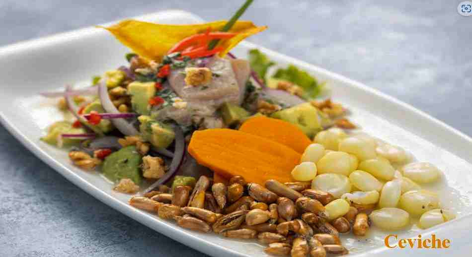 Ceviche. fotografía freepik