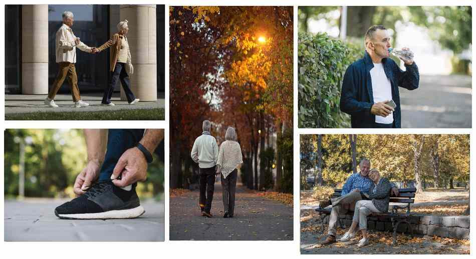 Cómo los mayores deben introducir el caminar en su rutina diaria