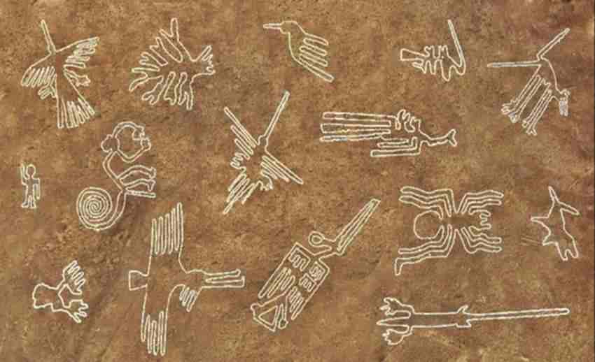 conjunto minimizado de las misteriosas Líneas de Nazca 1