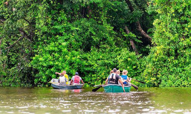 costa rica turismo en el parque nacional tortuguero