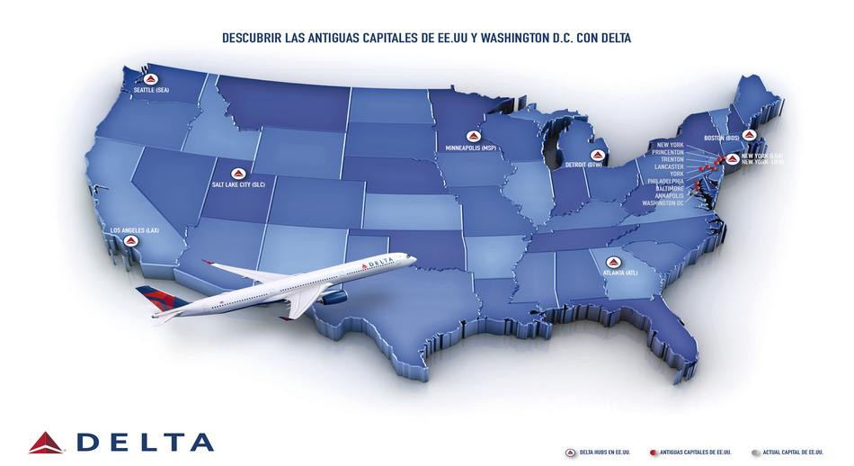 Las ocho antiguas capitales de Estados Unidos 