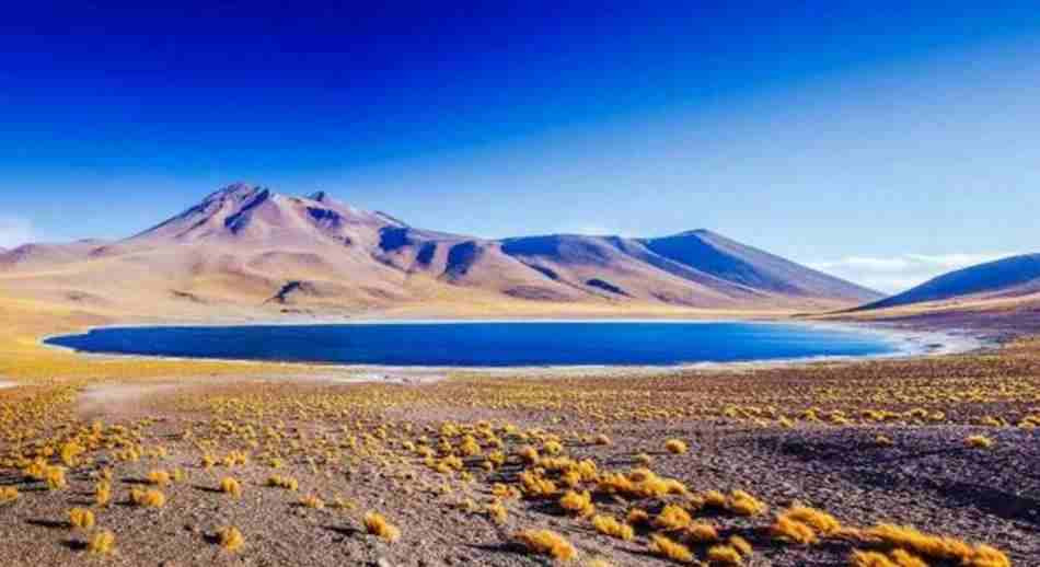 Vista del desierto de Atacama en Chile