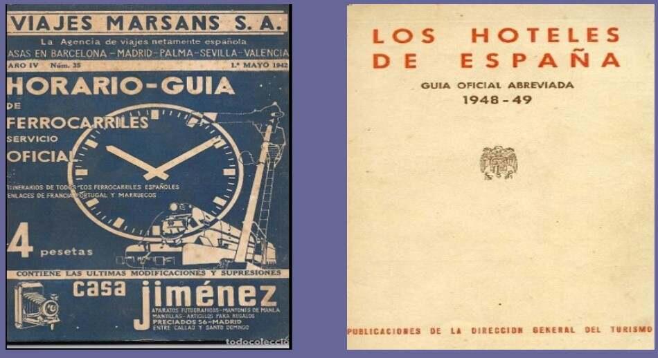 El turismo en la España de los años cuarenta del siglo XX